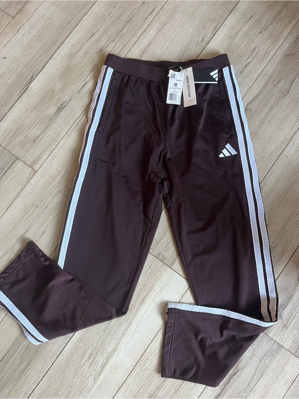 NWT Urban Outfitters Men’s Adidas Shadow Brown Sport Craft  Track Pants